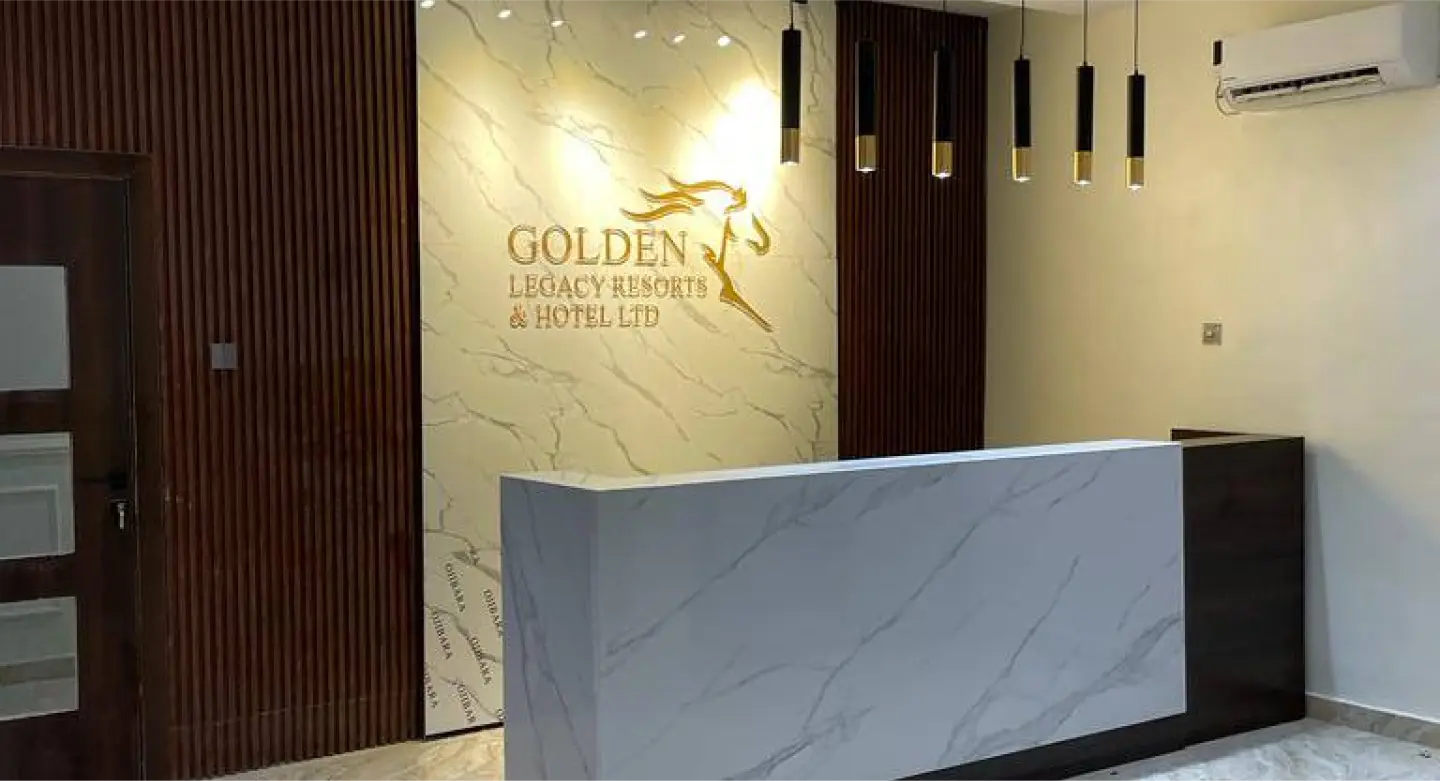 Golden legacy resort reception